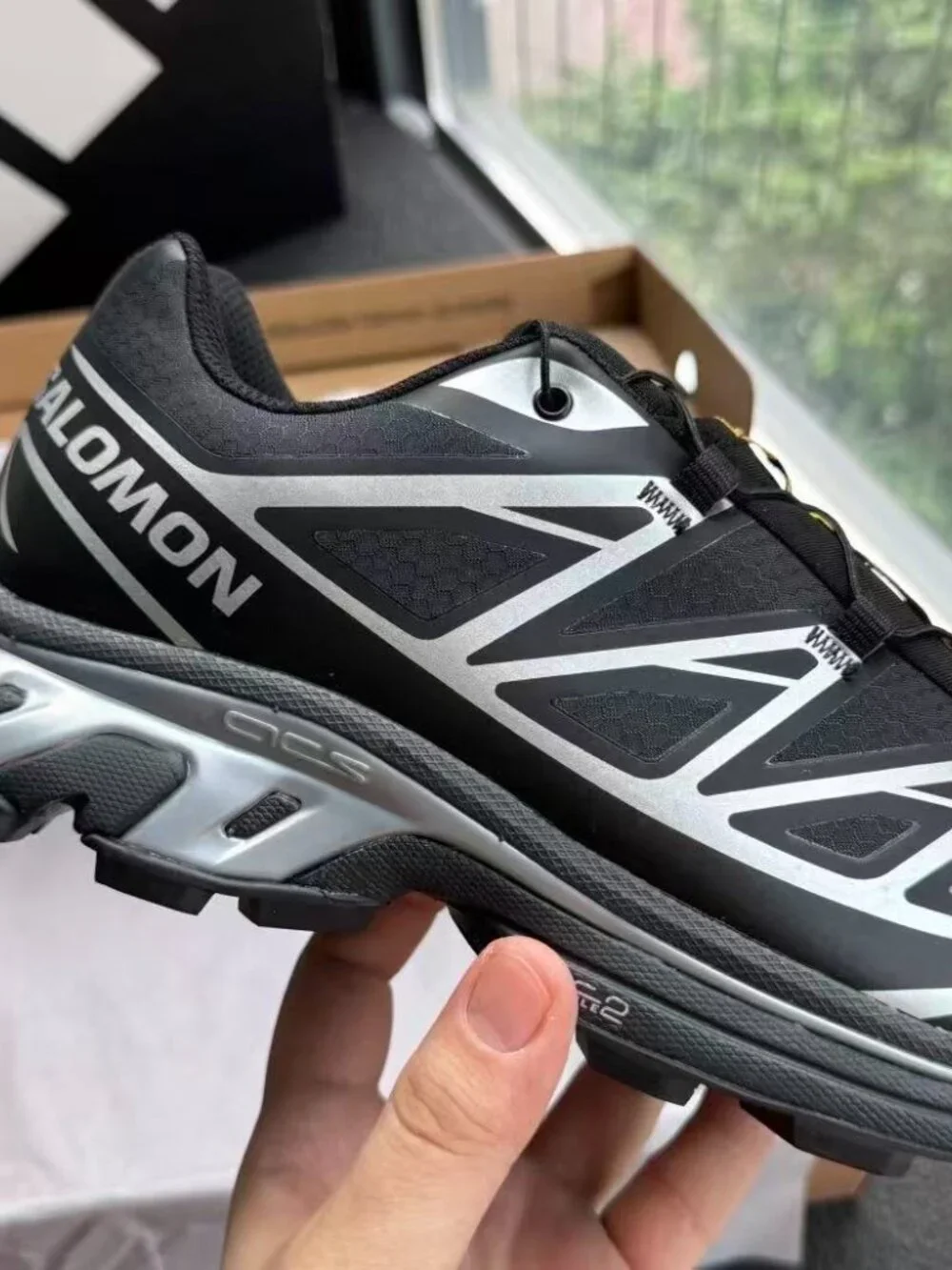SALOMON XT-6 GORE-TEX Versatile Comfortable Low-Top Outdoor Performance Shoes fo